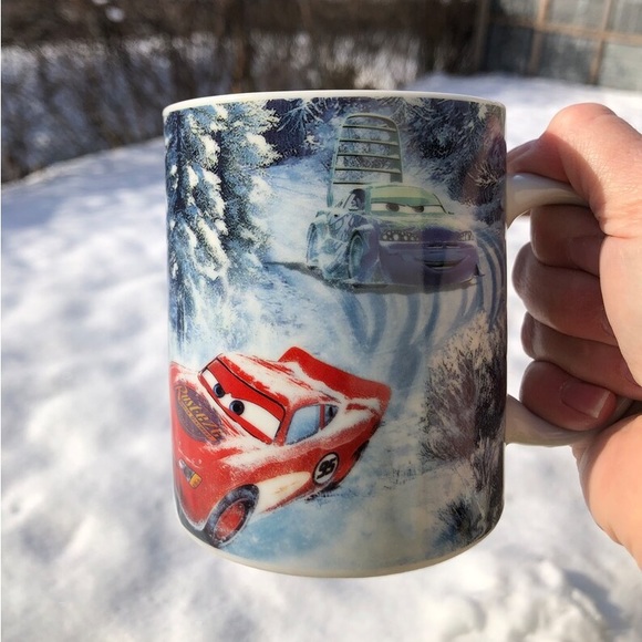 Disney Pixar Cars movie mug Coffee Cup Boost, Lightning McQueen, Wingo ceramic - Picture 6 of 9